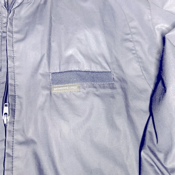 🔥VINTAGE 🔥 Navy Members only 80’s men’s jacket - Picture 2 of 4
